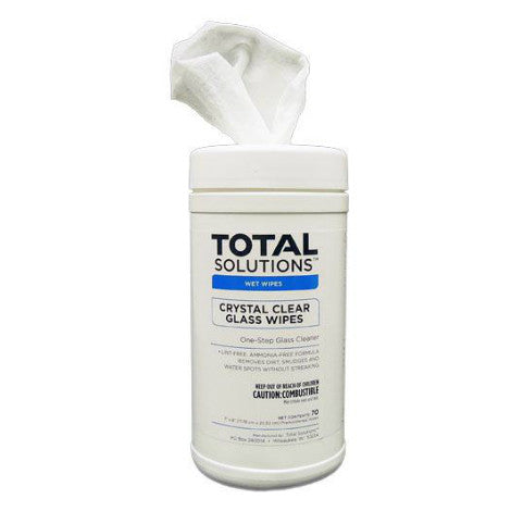 Crystal Clear Glass Cleaner Wipes